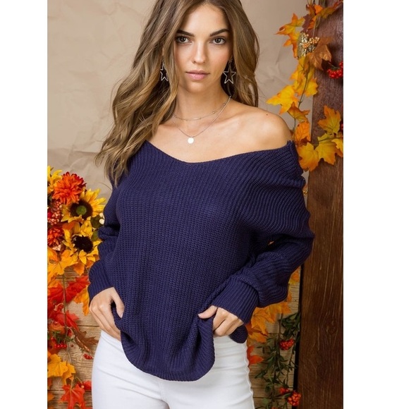 Twist Back Sweater - Picture 3 of 5